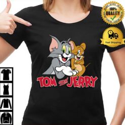 Tom And Jerry Best Buddies Logo Poster B09Y2Cxblj T-Shirt