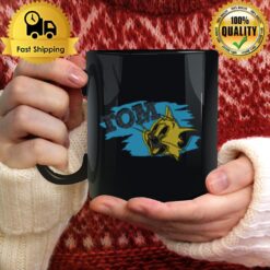 Tom Blue And Yellow Logo Mug