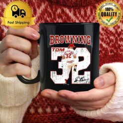 Tom Browning Mr Perfect Baseball Player Signature Mug