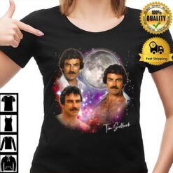 Tom Selleck Original Fan Art 80S Magnum Pi T-Shirt