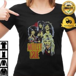 Tommy Nicki Mick Vince Motley Crue Vintage T-Shirt