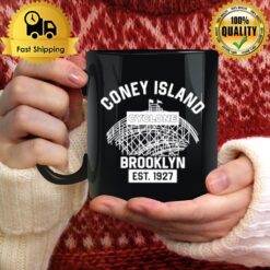 Tommyinnit Wearing Coney Island Cyclone Brooklyn Mug