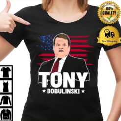 Tony Bobulinski American Flag T-Shirt