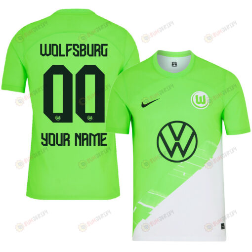 00 VfL Wolfsburg 2023-24 Home Men Jersey - Green