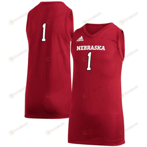 1 Nebraska Huskers Youth Jersey - Scarlet