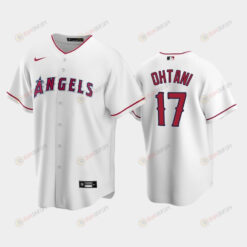 17 Shohei Ohtani White Los Angeles Angels Home Jersey Jersey