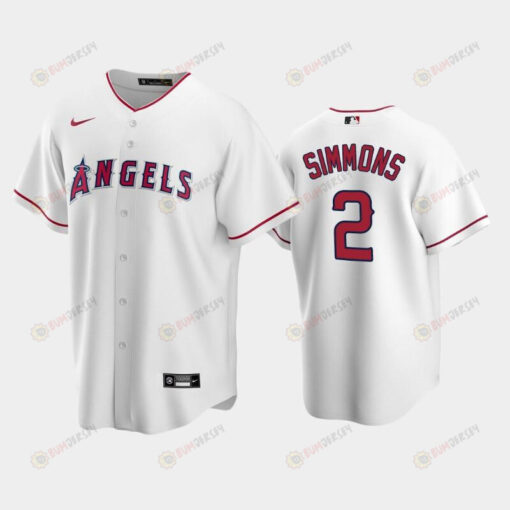 2 Andrelton Simmons White Los Angeles Angels Home Jersey Jersey