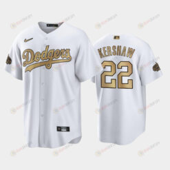 2022-23 All-Star Game Los Angeles Dodgers Clayton Kershaw 22 White Jersey