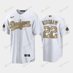 2022-23 All-Star Game NL Los Angeles Dodgers White 22 Clayton Kershaw Jersey