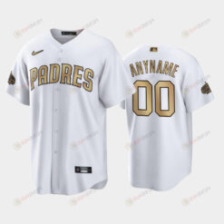 2022-23 All-Star Game NL San Diego Padres White 00 Custom Jersey