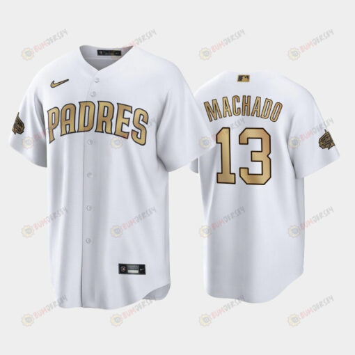 2022-23 All-Star Game NL San Diego Padres White 13 Manny Machado Jersey