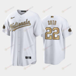 2022-23 All-Star Game NL Washington Nationals White 22 Juan Soto Jersey