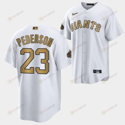 2022-23 All-Star San Francisco Giants Joc Pederson 23 White Jersey