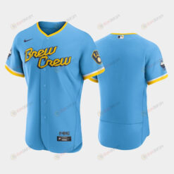 2022-23 City Connect Milwaukee Brewers Jersey - Powder Blue