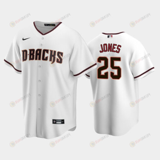 2022-23 Draft Arizona Druw Jones 25 Diamondbacks White Home Jersey