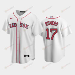 2022-23 Draft Boston Red Sox Mikey Romero 17 White Home Jersey