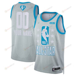 2022 All-Star Game Custom Swingman Jersey - Gray