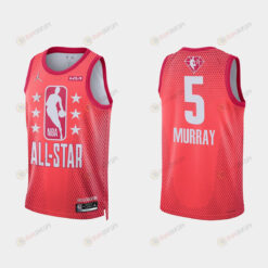 2022 All-Star Game Dejounte Murray 5 Swingman Jersey - Maroon