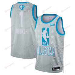 2022 All-Star Game Devin Booker 1 Swingman Jersey - Gray