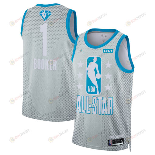 2022 All-Star Game Devin Booker 1 Swingman Jersey - Gray