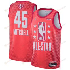 2022 All-Star Game Donovan Mitchell 45 Swingman Jersey - Maroon