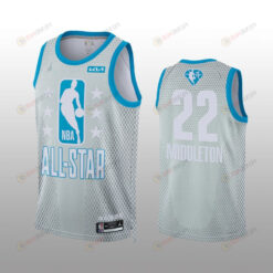 2022 All-Star Game Khris Middleton 22 Swingman Jersey - Gray