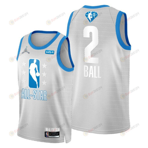 2022 All-Star Game Lamelo Ball 2 Swingman Jersey - Gray