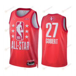 2022 All-Star Game Rudy Gobert 27 Swingman Jersey - Maroon