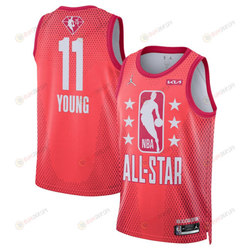 2022 All-Star Game Trae Young 11 Swingman Jersey - Maroon