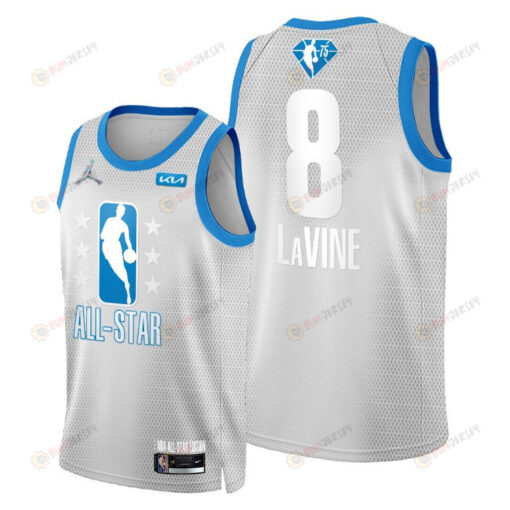 2022 All-Star Game Zach LaVine 8 Swingman Jersey - Gray