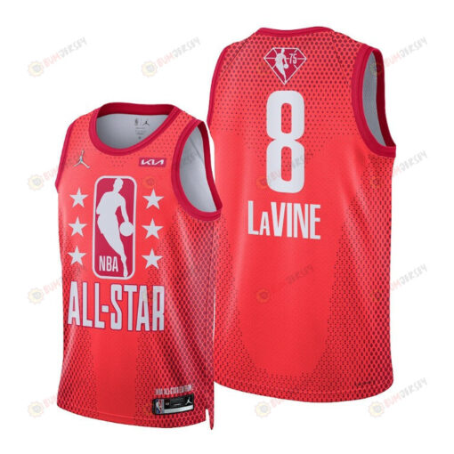 2022 All-Star Game Zach LaVine 8 Swingman Jersey - Maroon