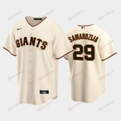 29 Jeff Samardzija Cream Home San Francisco Giants Jersey Jersey