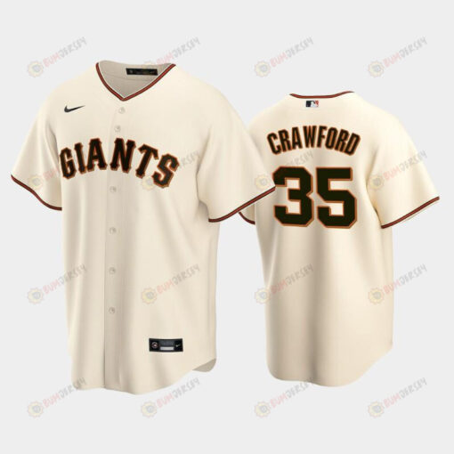35 Brandon Crawford Cream Home San Francisco Giants Jersey Jersey