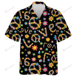 70s Retro Rainbow Groovy Vintage Hippie Style Design Hawaiian Shirt