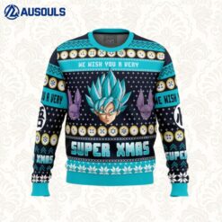 A Very Saiyan Christmas Dragon Ball Z Ugly Sweaters For Men Women Unisex