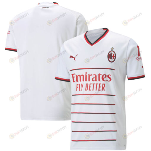 AC Milan Men 2022/23 Away Player Jersey - White