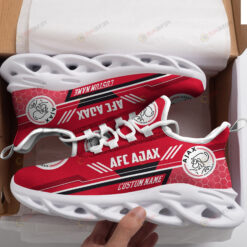 AFC Ajax Logo Custom Name Pattern 3D Max Soul Sneaker Shoes