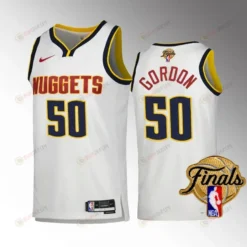 Aaron Gordon 50 Denver Nuggets 2023 Finals Champions Edition Jersey - White