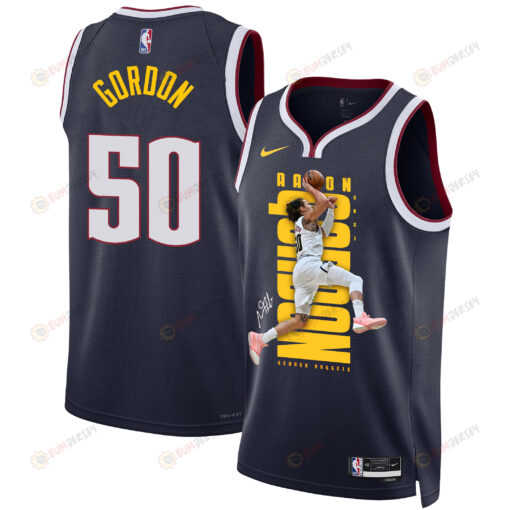 Aaron Gordon 50 Denver Nuggets Slamming Skills 2023 Champions Swingman Jersey - Black