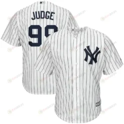 Aaron Judge New York Yankees Home Cool Base Player Jersey - White Navy