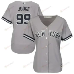 Aaron Judge New York Yankees Women's Road Cool Base Player Jersey - Gray