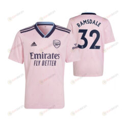 Aaron Ramsdale 32 Arsenal 2022/23 Youth Third Jersey - Pink