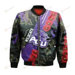 Abilene Christian Wildcats Bomber Jacket 3D Printed Sport Style Keep Go on