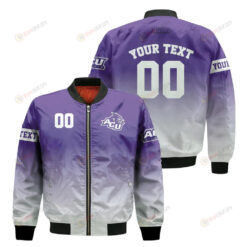 Abilene Christian Wildcats Fadded Bomber Jacket 3D Printed