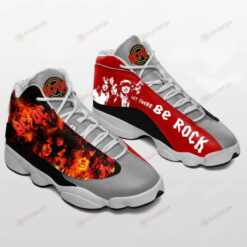 Acdc Rock Band Form Air Jordan 13 Sneakers Hard Rock Shoes