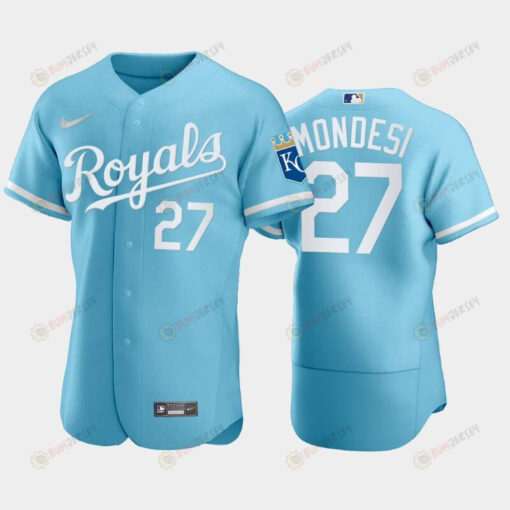 Adalberto Mondesi 27 Kansas City Royals 2022-23 Powder Blue Men's Jersey Jersey