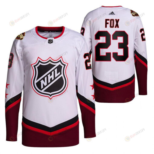 Adam Fox 2022 All-Star Rangers 23 White Primegreen Jersey