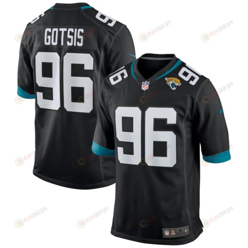 Adam Gotsis 96 Jacksonville Jaguars Men's Jersey - Black