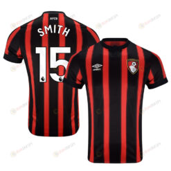 Adam Smith 15 AFC Bournemouth 2023-24 Premier League Home Men Jersey - Red