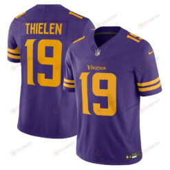 Adam Thielen Minnesota 19 Vikings Vapor F.U.S.E. Limited Alternate Jersey - Purple